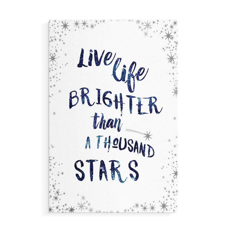 A Thousand Stars - Impression sur toile seulement - NON-CADRE, H 60 po x l 40 po