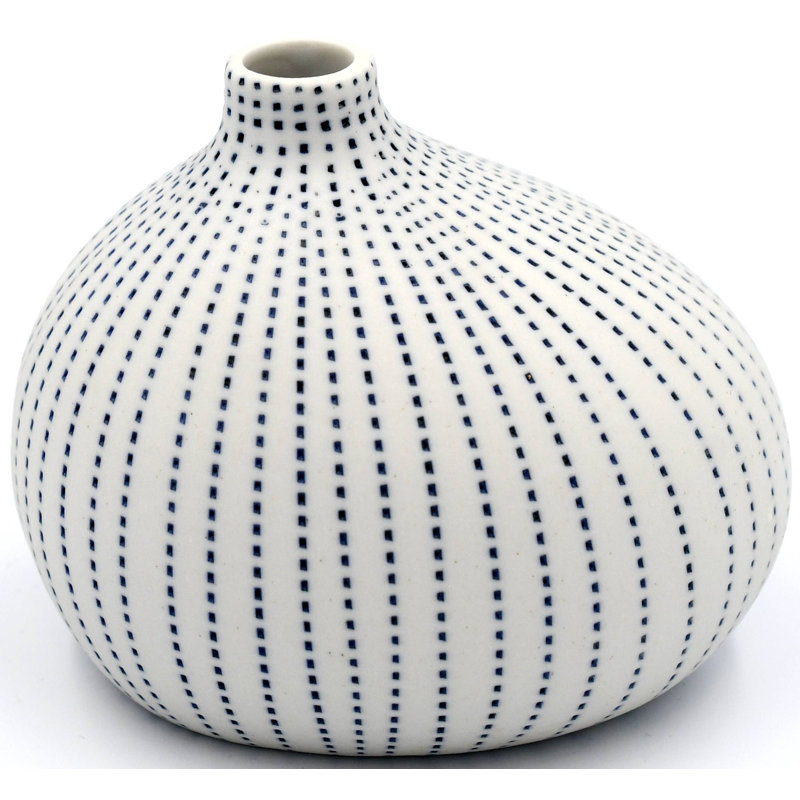 Vase de table Ayea, Bleu