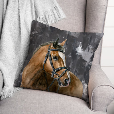  Housse et insert de coussin carré peint