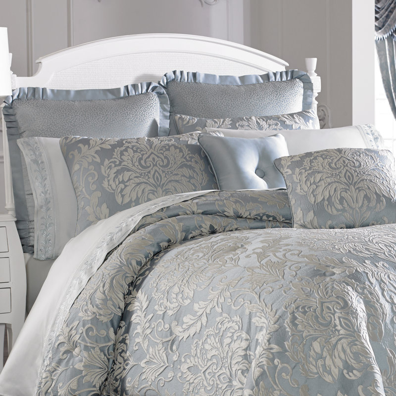 Faith 4 Piece Comforter Set, Queen Comforter + 3 Additional Pieces
