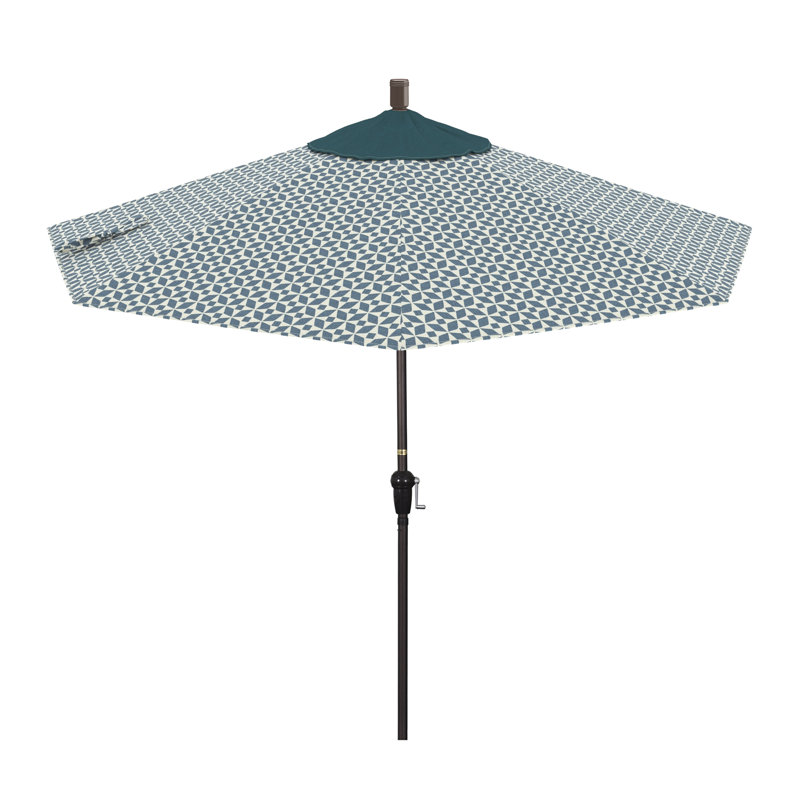 Parasol de marché 9 pi Tayyibah, Chapiteau turquoise - Pacifica Premium