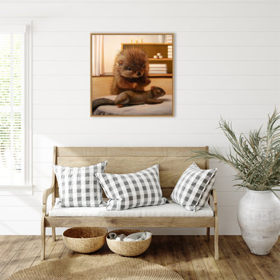 The Acupunturist by Lucia Heffernan Framed Canvas Wall Art Print