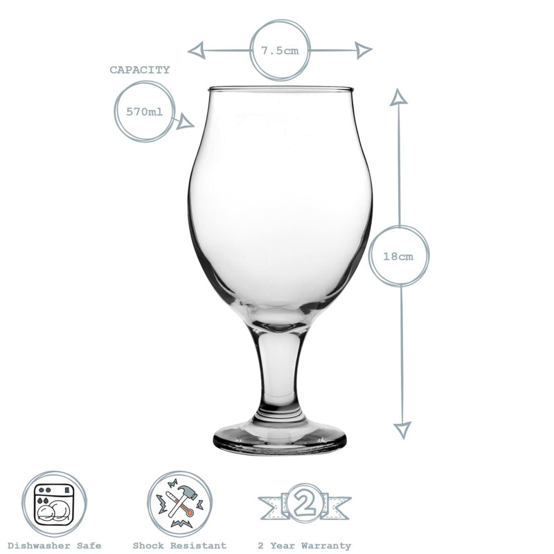570ml Tulip Glass, 12