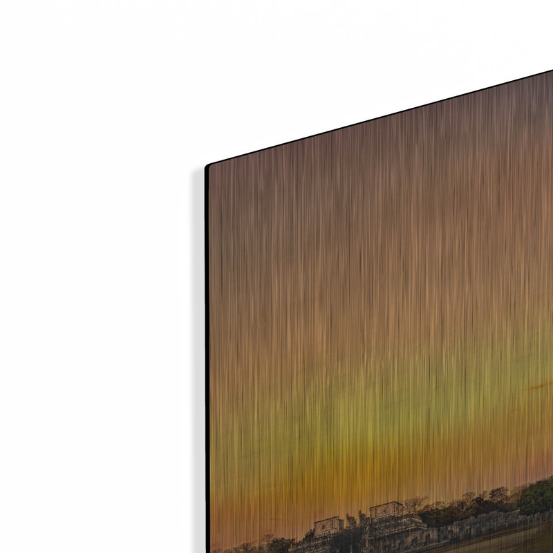 " Chichen Itza " by Jonathan Ross, 12" H x 36" W