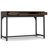 Banting Solid Wood Industrial 48 Inch Wide Desk With 30 Inch Wide Bookcase In Walnut Brown (set Of 2)
