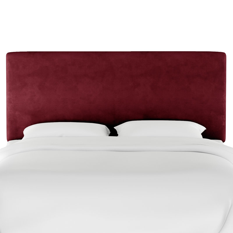 Eisley Upholstered Headboard, California King, Classic Berry Velvet