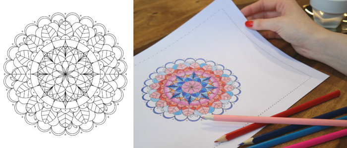 Malvorlage Mandala