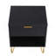 Table de chevet en noir-26692523