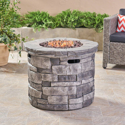 Cooksey Concrete Propane Fire Pit Table