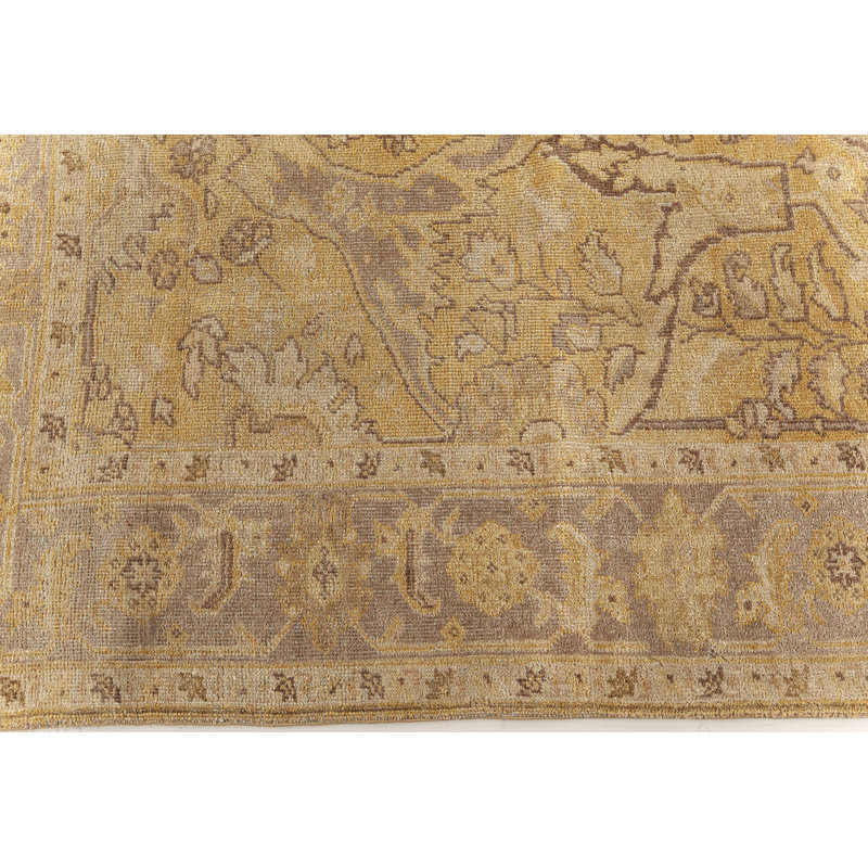 Modern One-of-a-Kind Rectangle 6' x 8'8" Hand Knotted Area Rug