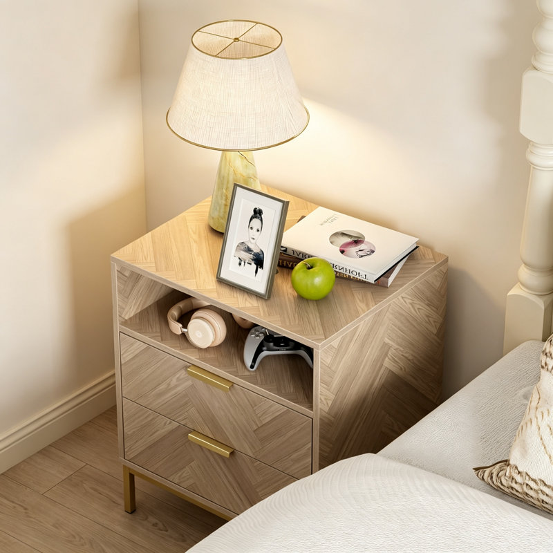 50.2 cm W Bedside Table