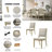 Dakarri 6 - Person Trestle Dining Set