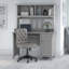 Ensemble bureau avec rehausse et chaise Khadesha
