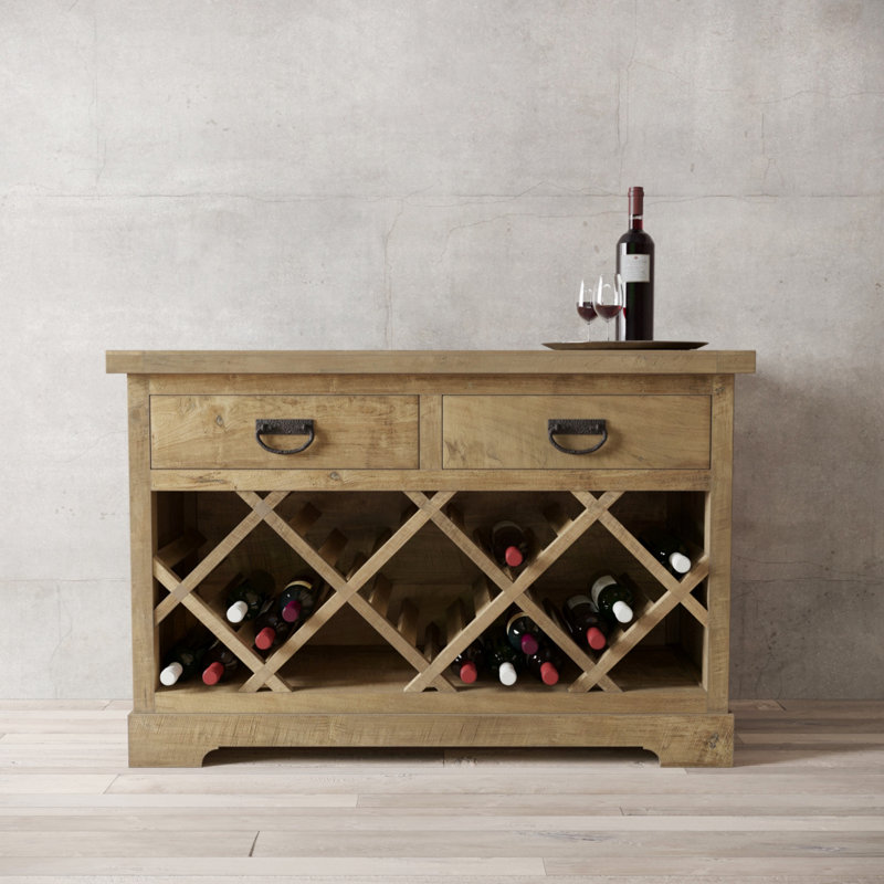 Mccool 46'' Solid Wood Wine Bar