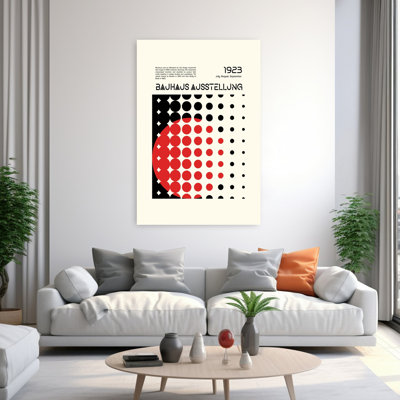 Contemporary Art Abstract Retro Vintage Art