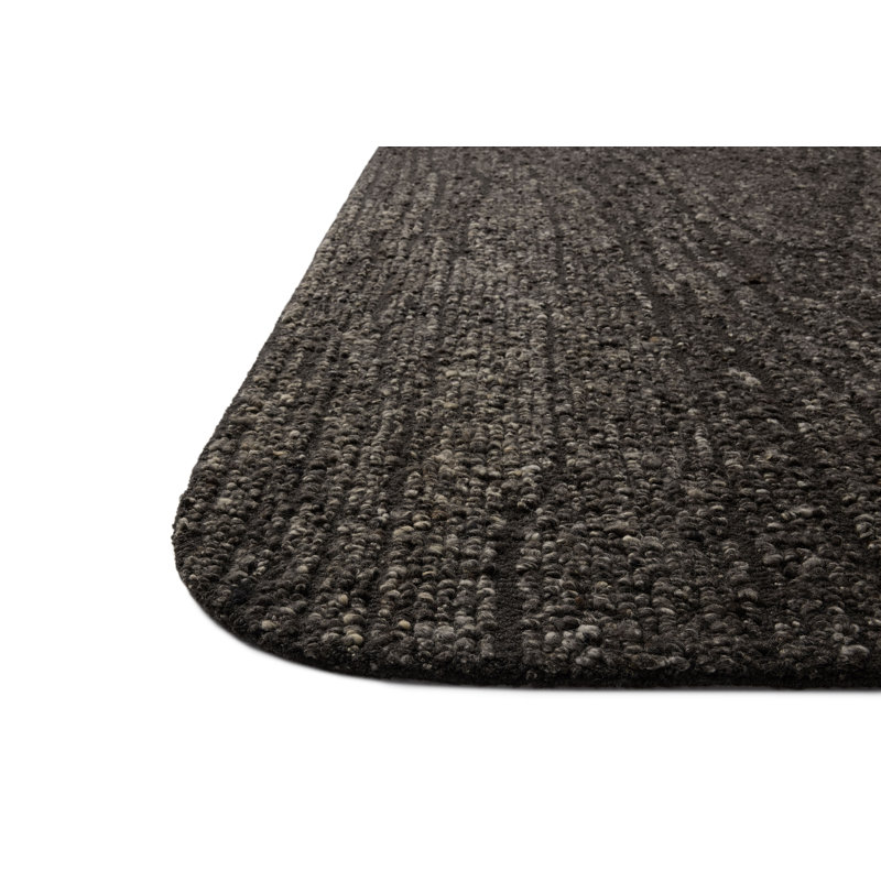Coleman Charcoal / Granite Area Rug, Rectangle 8'6" x 11'6"