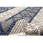 Tapis taupe en laine nouvel âge rectangulaire unique 5 pi 1 po x 8 pi 1 po Hargrett