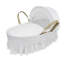 Moses Basket with Bedding with Mattress