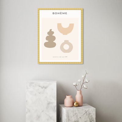Minimal Vase Collection by Oliver Gal - Single Picture Frame Graphic Art