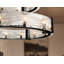 Cloud Break 20 - Light Steel Chandelier