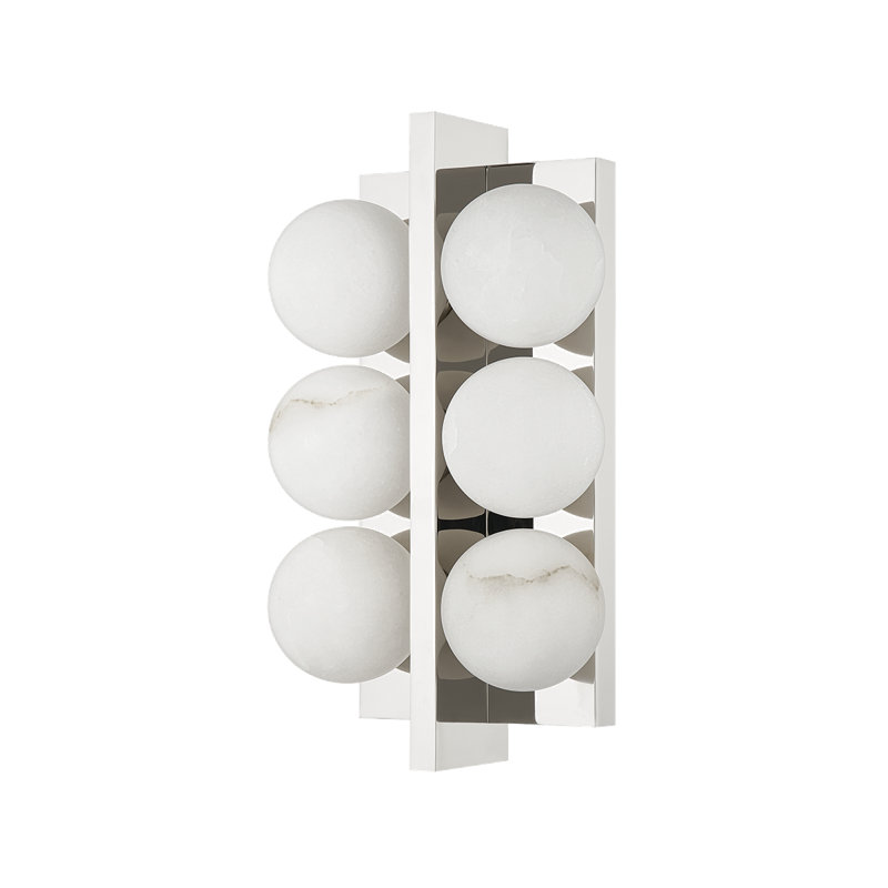 EMILLE Wall Sconce, Polished Nickel