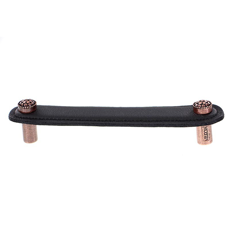 Tiziano Bar / Handle Pull, 5", Antique Copper