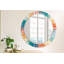 Huldar Glass Flat Wall Mirror