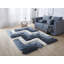 Tapis gris / bleu Barrelville-978901523
