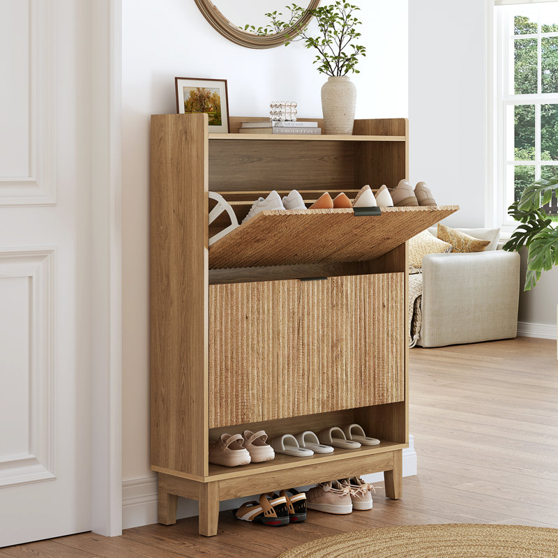 15 Pair Shoe Storage Cabinet