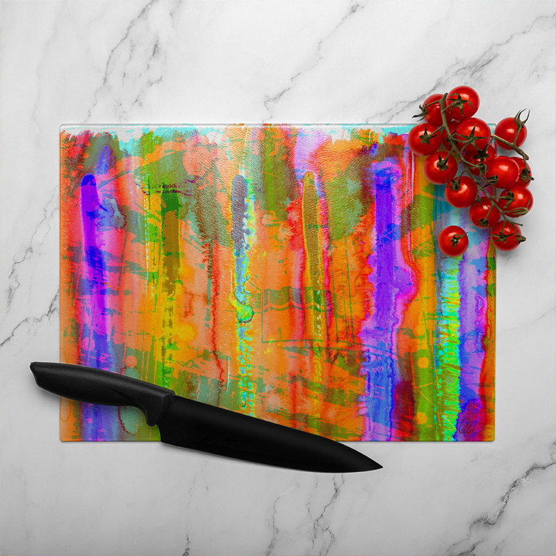 Carousel Glass Chopping Board