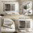 Ciyanna Recessed LED Lighted Medicine Cabinet with 3 Adjustable Shelves, Defogger, Outlets & USBs-914119195