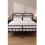 Base de lit plateforme simple en métal 18 po avec tête et pied de lit, support de lattes en acier robuste, aucun sommier requis, rangement sous le lit-2078033748