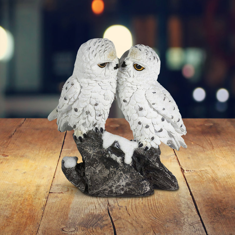 Figurine Hibou des neiges 6 po