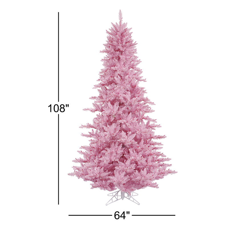 Artificial Fir Christmas Tree, 9' H x 64" W