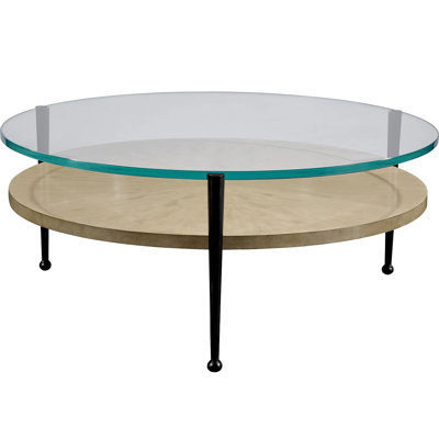 Hable® Glass Cocktail Table