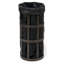 Belinda Wood Laundry Basket with Handles-22459797-22459795
