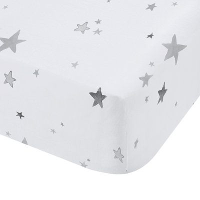 Stars 100% Cotton Fitted Sheet