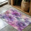 Tapis tressé irisé lilas-1304615045