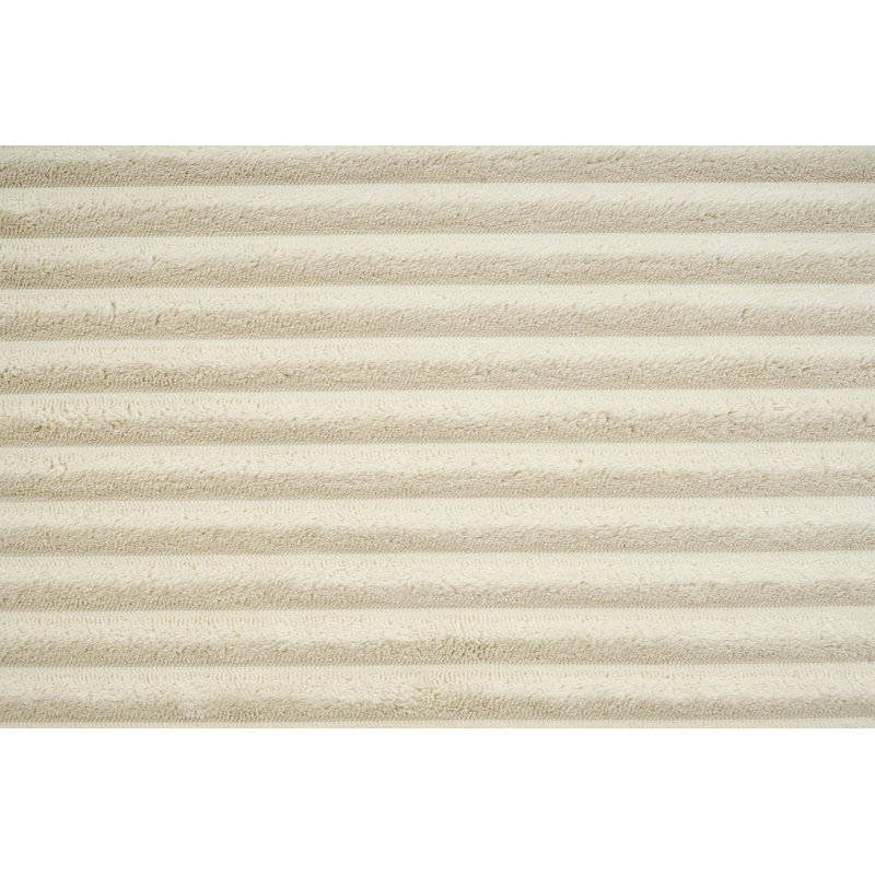 Canapé d'angle Cloud de 105 pouces avec poche de rangement et conception modulaire, Tissu beige, Orienté à droite