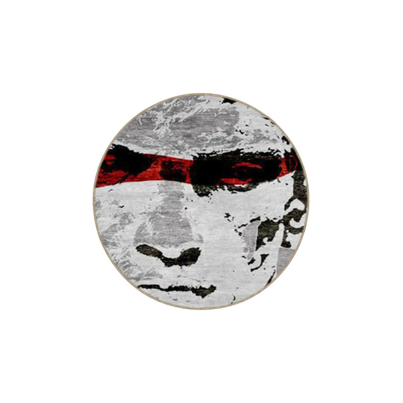 Tapis décoratif Modern, Sous-tapis rond 3 pi 3 po inclus