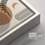 «Mid Century Modern Abstract Lines Botianical Leaf», 2 pièces sur toile-99016104-99016105