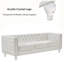 Egidia 83.07'' Velvet Sofa-976533632
