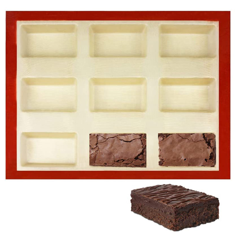 Moule à gâteau en silicone Perfect Brownie