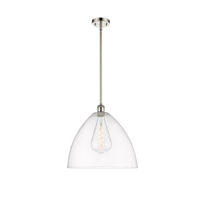 Luminaire suspendu en forme de globe à 1 lumière Allysha