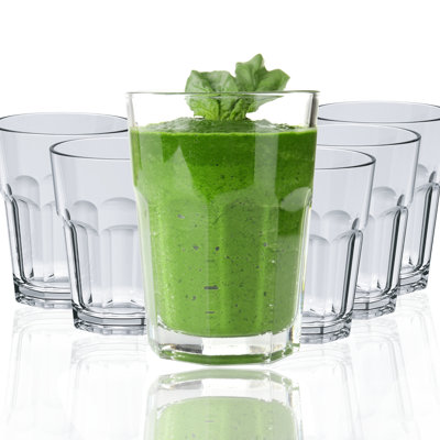 Drinking Glasses Acrylic Cups Dishwasher Safe BPA Free Glassware