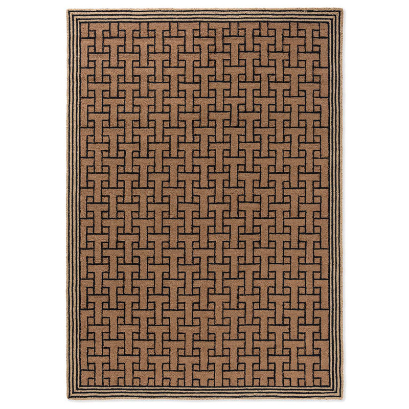Geometric Indoor / Outdoor Rug, Rectangle 6'7" x 9'2"