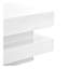 Design minimaliste ultrabrillant avec lumières DEL, table basse carrée à 2 niveaux, table centrale pour le salon-1746377769