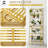 4-Tier Open Storage Bamboo Ladder Shelf for Bathroom, Bedroom, Kitchen, White-1052982464