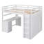 Lit mezzanine double avec tiroirs, bureau et garde-robe-118753865-118753866