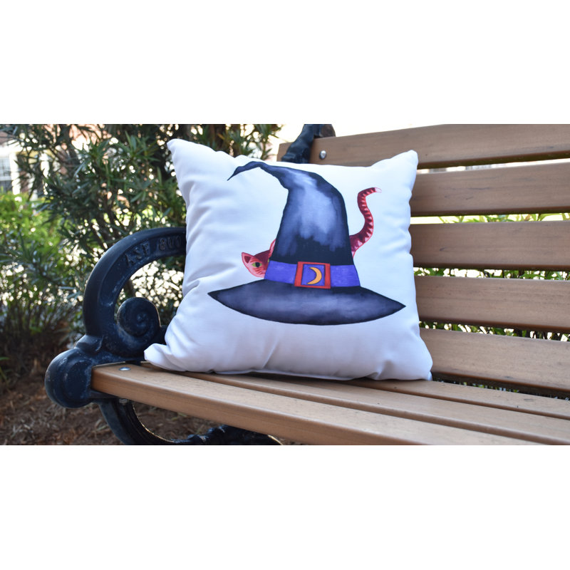 Housse et insert de coussin extérieur Witches Brew Square, Crème, 18 po x 18 po